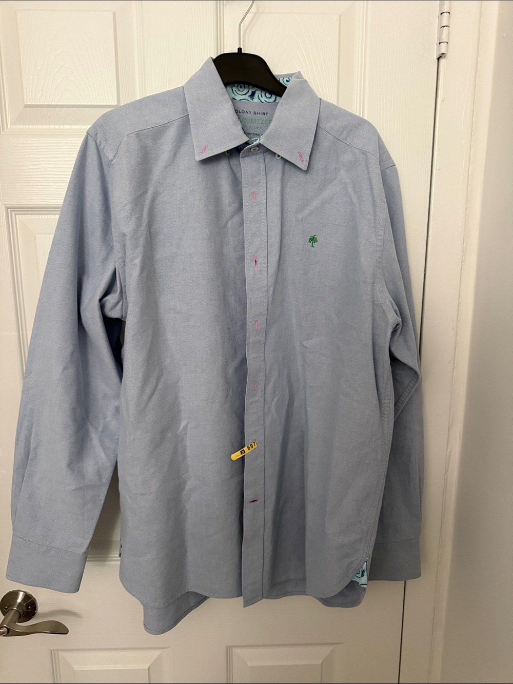 Men’s Lilly Pulitzer Light Blue Men's Dress Shirt